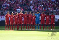 Fussball 1. Bundesliga Saison 18/19: FC Bayern Muenchen - SV Werder Bremen