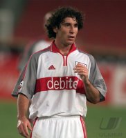 Fussball  1. Bundesliga  2000/2001: VfB Stuttgart - Bayer Leverkusen