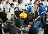 PR-/ Werbeaufnahmen der deutschen Fussball Nationalamannschaft Duessledorf