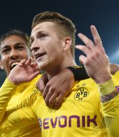 Fussball CHL 14/15 Achtelfinale: JUBEL Borussia Dortmund