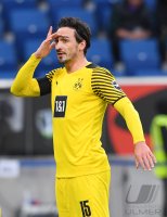 Fussball 1. Bundesliga Saison 21/22: TSG 1899 Hoffenheim - Borussia Dortmund