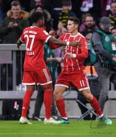 Fussball  1.Bundesliga   Saison 17/18: FC Bayern Muenchen - Borussia Dortmund