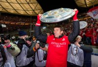 Fussball, 1. Bundesliga  Saison 2013/2014: Hertha BSC Berlin - FC Bayern Muenchen