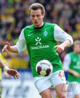 FUSSBALL, 1. BUNDESLIGA, 29. Spieltag: Bremen, BARGFREDE Einzelaktion