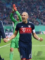 Fussball  DFB Pokal  2. Runde  Saison 17/18: RB Leipzig - FC Bayern Muenchen