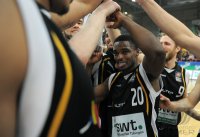 Basketball 1. Bundesliga  11/12:  Walter Tigers Tuebingen - ENBW Ludwigsburg