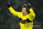 Fussball 1. Bundesliga: Dortmund - Kaiserslautern, Jubel Rosicky