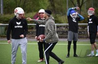 American Football Camp bei den Reutlingen Eagles mit Marcel Dabo