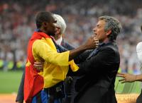Fussball Champions League Finale: Trainer Jose Mario Santos Mourinho (Inter)