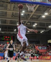 Basketball 1. Bundesliga 2011/2012:  Walter Tigers Tuebingen - FC Bayern Muenchen