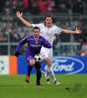 FUSSBALL  International CHL 09/10 : FC Bayern  Muenchen  - AC Florenz