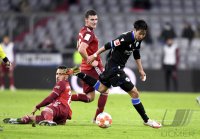 Fussball 1. Bundesliga Saison 21/22: FC Bayern Muenchen - Arminia Bielefeld