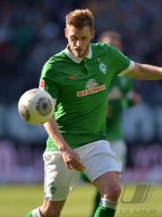 Fussball, 1. Bundesliga  Saison 2013/2014: SV Werder Bremen - Hertha BSC Berlin