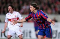 FUSSBALL  International CHL 09/10 : JUBEL Zlatan Ibrahimovic  (Barca)