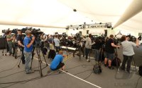 FUSSBALL INTERNATIONAL EURO 2012:  Pressekonferenz der Deutschen Nationalmannschaft in Danzig