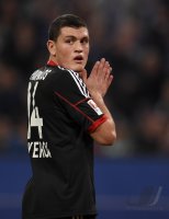 Fussball, 1. Bundesliga  Saison 2014/2015: Hamburger SV - Bayer 04 Leverkusen