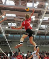 Volleyball 1. Bundesliga   Saison 2011/2012:   ENBW TV Rottenburg - Berlin Recycling VolleysBesichtigung der Werkstatt der Schoenbuchbahn;