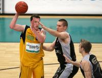 Basketball 1. Bundesliga  07/08  Walter Tigers Tuebingen  -New Yorker Phantoms Braunschweig