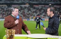 Fussball DFB Pokal2008/2009:  ARD Moderator WaldemarHartmann