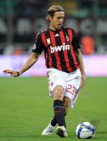 FUSSBALL INTERNATIONAL: AC Mailand - Lazio Rom, AMBROSINI