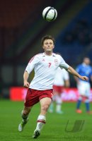 Fussball International WM Qualifikation 2014:  William Kvist (Daenemark)