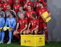 Fussball 1. Bundesliga 2015/2016: Fototermin beim FC Bayern Muenchen