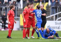 Fussball Oberliga Baden Wuerttemberg 19/20: SSV Reutlingen - SV Stuttgarter Kickers