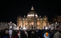 Vatikan / Rom: Trauer nach dem Tod von Papst Franziskus I.