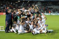 Fussball U21-EURO 2011 FINALE:  JUBEL,  Spanien ist U 21 Europameister