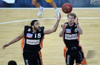 Basketball 1. Bundesliga 15/16 Hauptrunde: Walter Tigers Tuebingen - ratiopharm Ulm
