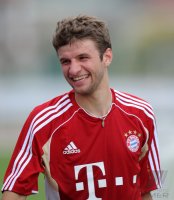 Fussball 1. Bundesliga Saison   2011/2012 :  Thomas Mueller (FC Bayern Muenchen)