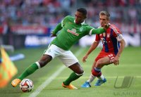Fussball 1. Bundesliga Saison 14/15: FC Bayern Muenchen - Werder Bremen