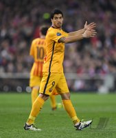 Fussball CHL 15/16 Viertelfinale: Atletico Madrid - FC Barcelona