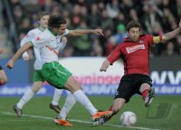Fussball 1. Bundesliga  Saison 2010/2011:  SC Freiburg - SV Werder Bremen