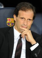 Fussball Champions League  Saison 2011/2012:  Trainer Massimilliano Allegri (AC Mailand)
