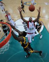 1. Basketball Bundesliga  08/09   Walter Tigers Tuebingen  - LiT Giesser 46 ers