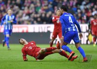 Fussball 1. Bundesliga Saison 18/19: FC Bayern Muenchen - Hertha BSC Berlin