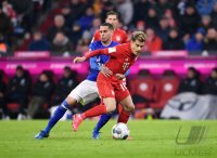 Fussball 1. Bundesliga Saison 19/20: FC Bayern Muenchen -  FC Schalke 04