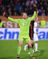 Fussball 1. Bundesliga Saison 14/15: FC Augsburg - FC Bayern Muenchen