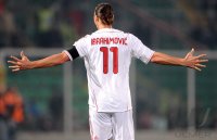 FUSSBALL SERIE A:  Zlatan Ibrahimovic (AC Mailand)