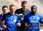 Fussball 1. Bundesliga: Training S04, Lauftraining