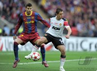 Fussball Champions League Finale 2011:  FC Barcelona - Manchester United FC