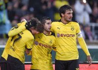 Fussball DFB Pokal Viertelfinale 15/16: VfB Stuttgart - Borussia Dortmund
