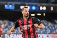 FUSSBALL SERIE A 2020/2021: JUBEL Zlatan Ibrahimovic (AC Mailand)