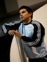 Fussball  WM 2006: Training Argentinien