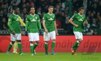 Fussball, 1. Bundesliga  Saison 2013/2014: SV Werder Bremen - FC Bayern Muenchen