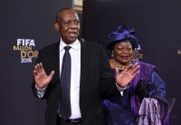Fussball FIFA Ballon d Or 2015: FIFA Interimspraesident HAYATOU (Kamerun, FIFA-Exekutivkomitee und CAF Praesident)