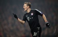 FUSSBALL INTERNATIONAL CHL ACHTELFINALE 12/13:  FC Arsenal London - FC Bayern Muenchen