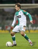 Fussball 1. Bundesliga: Werder, JENSEN Einzelaktion