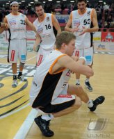 Basketball 1. Bundesliga 2011/2012:  Walter Tigers Tuebingen - ratiopharm Ulm